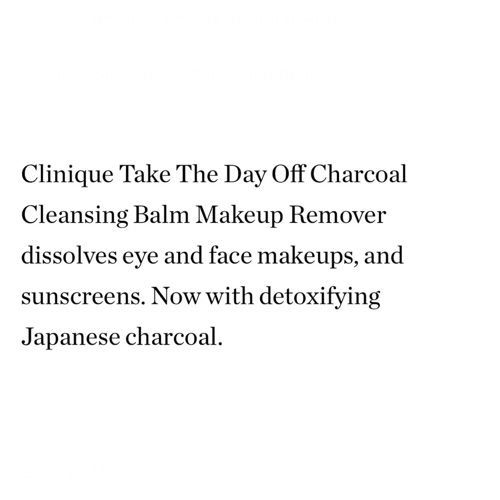 Clinique Take The Day Off Charcoal Cleansing Balm Mini